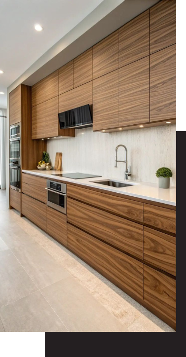 کابینت مدرن فوق برجسته (فرامید)