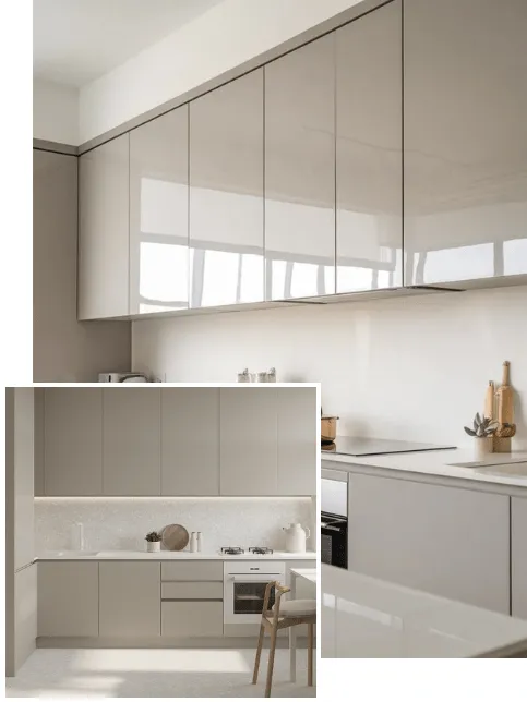 انواع کابینت پلی‌اورتان بر اساس ساختار سازنده چیست؟