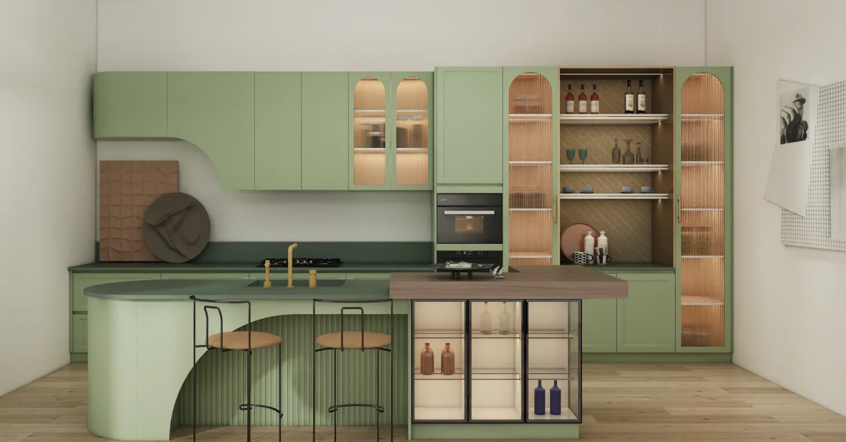 طراحی و نصب کابینت ام دی اف در تجریش