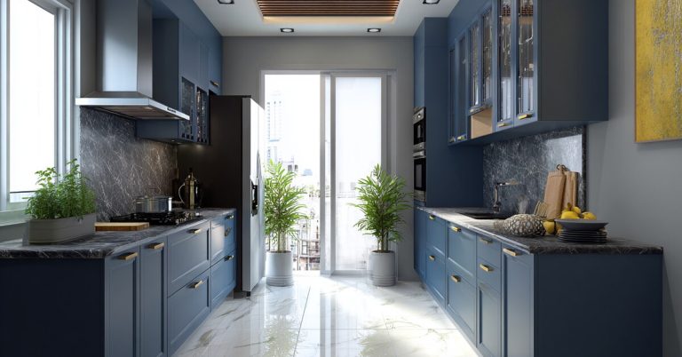 طراحی و نصب کابینت ام دی اف در نیاوران